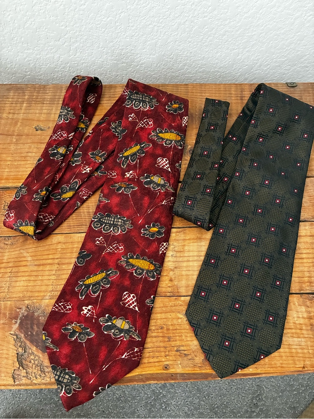 90s VTG Ties Fendi Ermengildo Zenga Luxury